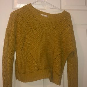 mustard sweater